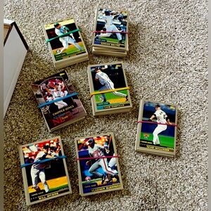 Box of Baseball cards